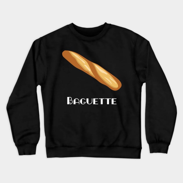 Baguette FOGS FOOD FRENCH 6 Crewneck Sweatshirt by FOGSJ